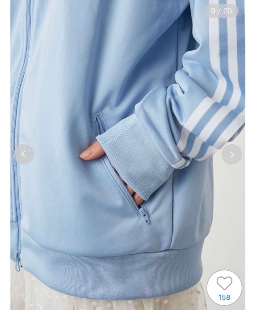 snidel×adidas トラックジャケット