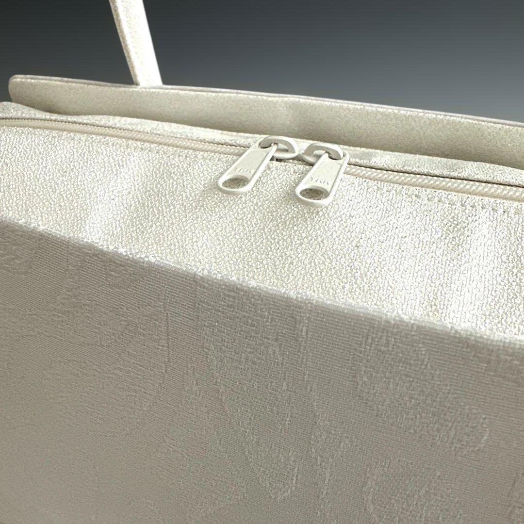 新品未使用 ！！刺繍入り！！京都 西陣 正絹 帯使用 利休バッグ　25121