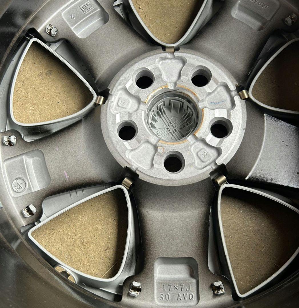 50プリウス ブラックエディション 純正ホイール 17インチ 4個セット