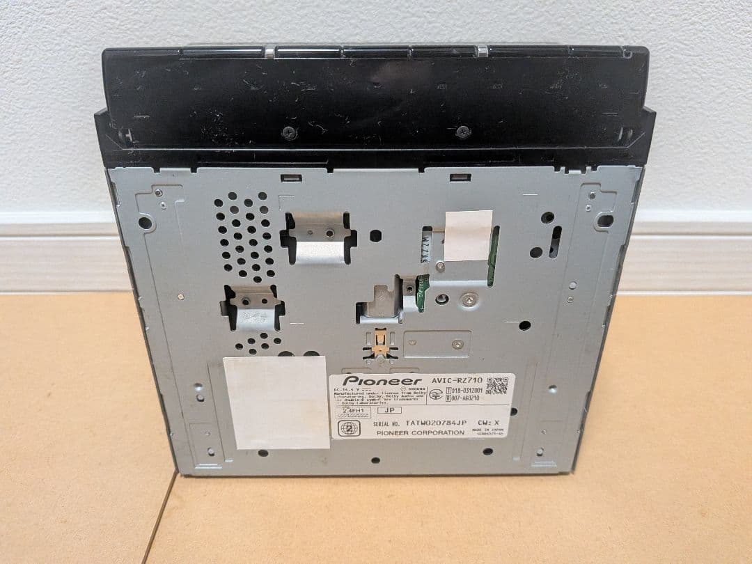 黒*ダ様 地図データ2019 カロッツェリア AVIC-RZ710 7インチ