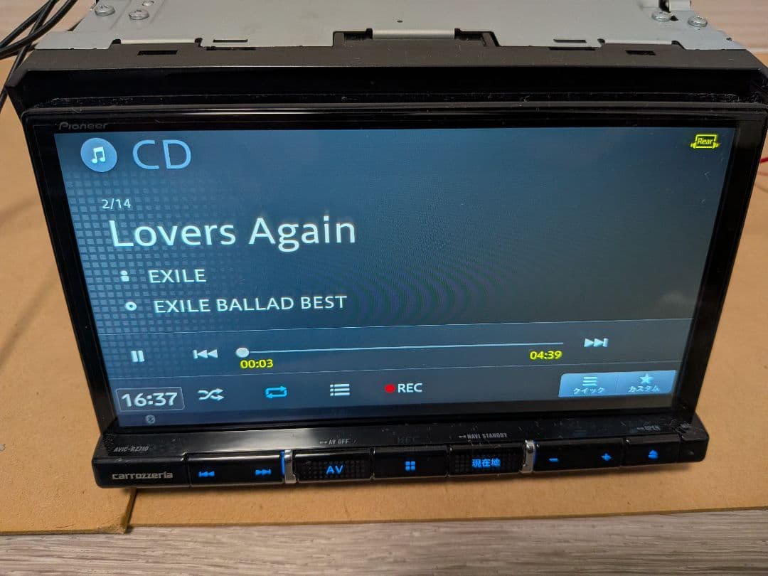 黒*ダ様 地図データ2019 カロッツェリア AVIC-RZ710 7インチ