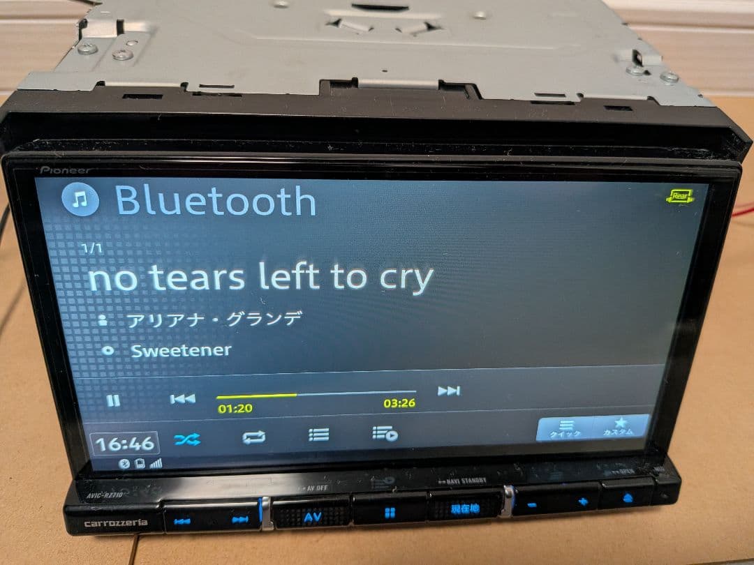 黒*ダ様 地図データ2019 カロッツェリア AVIC-RZ710 7インチ