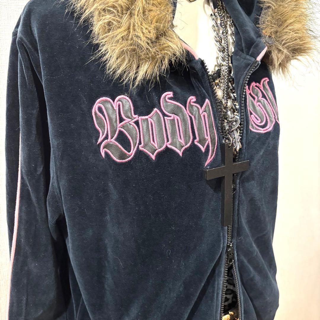 平成ギャル　ファーパーカー　y2k グランジ　姫ギャル　マクブリング　ベロア