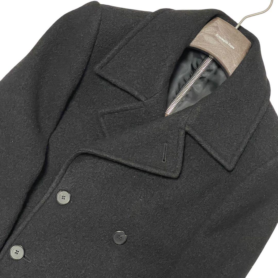 ✨️最上級/極美品✨️GIVENCHY ジバンシィ ピーコート 48 ブラック