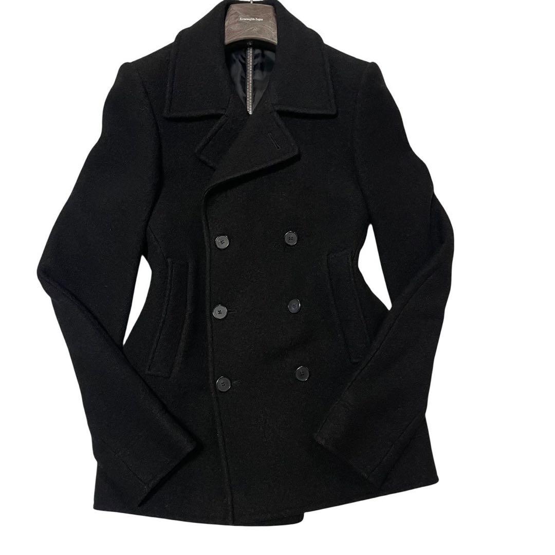 ✨️最上級/極美品✨️GIVENCHY ジバンシィ ピーコート 48 ブラック