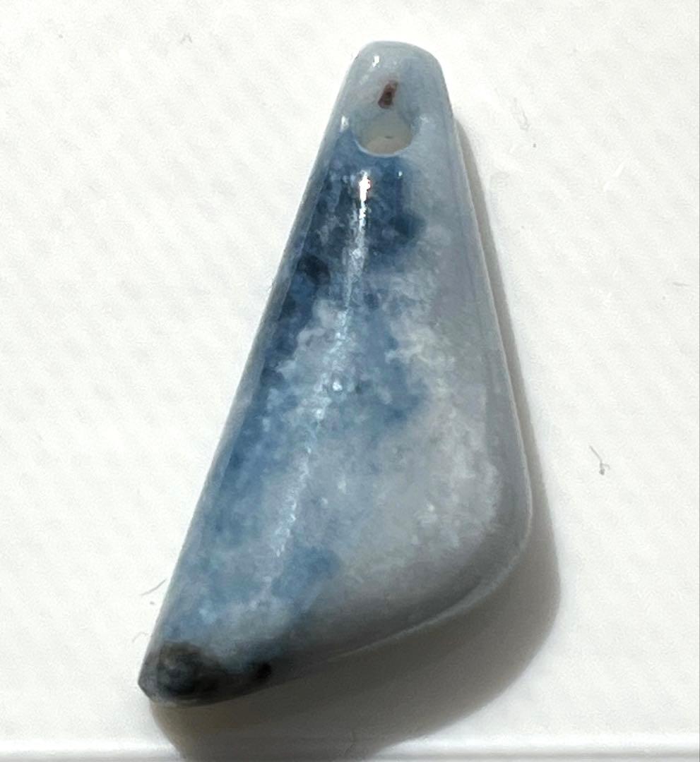 【最終価格】糸魚川翡翠　コン沢　青