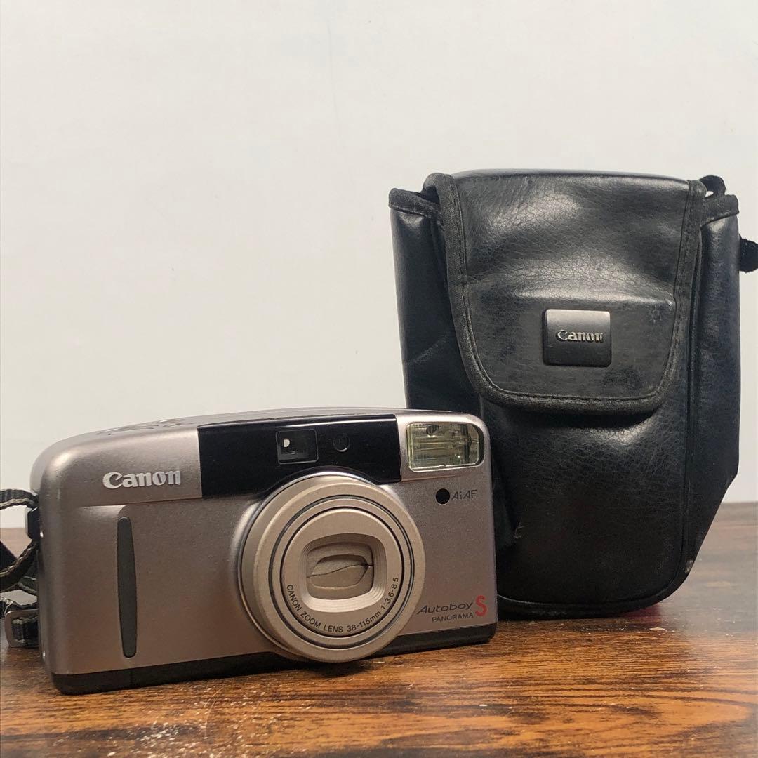 動作確認済 Canon Autoboy S PANORAMA フィルムカメラ