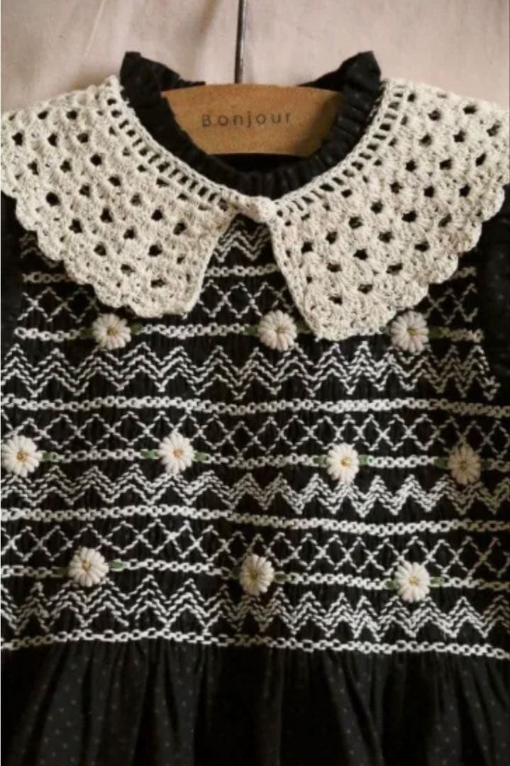 ⭐︎希少⭐︎Bonjour diary handsmock blouse10Y