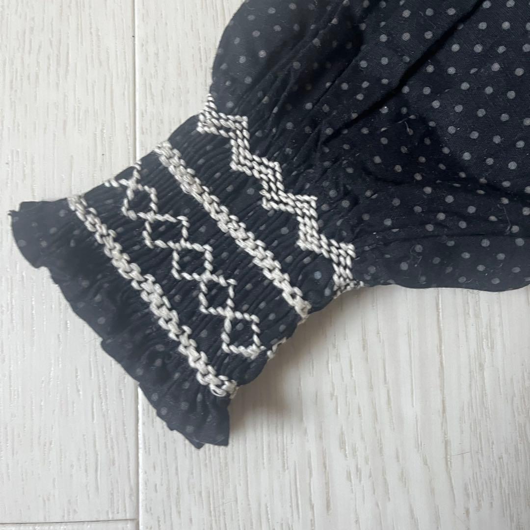 ⭐︎希少⭐︎Bonjour diary handsmock blouse10Y