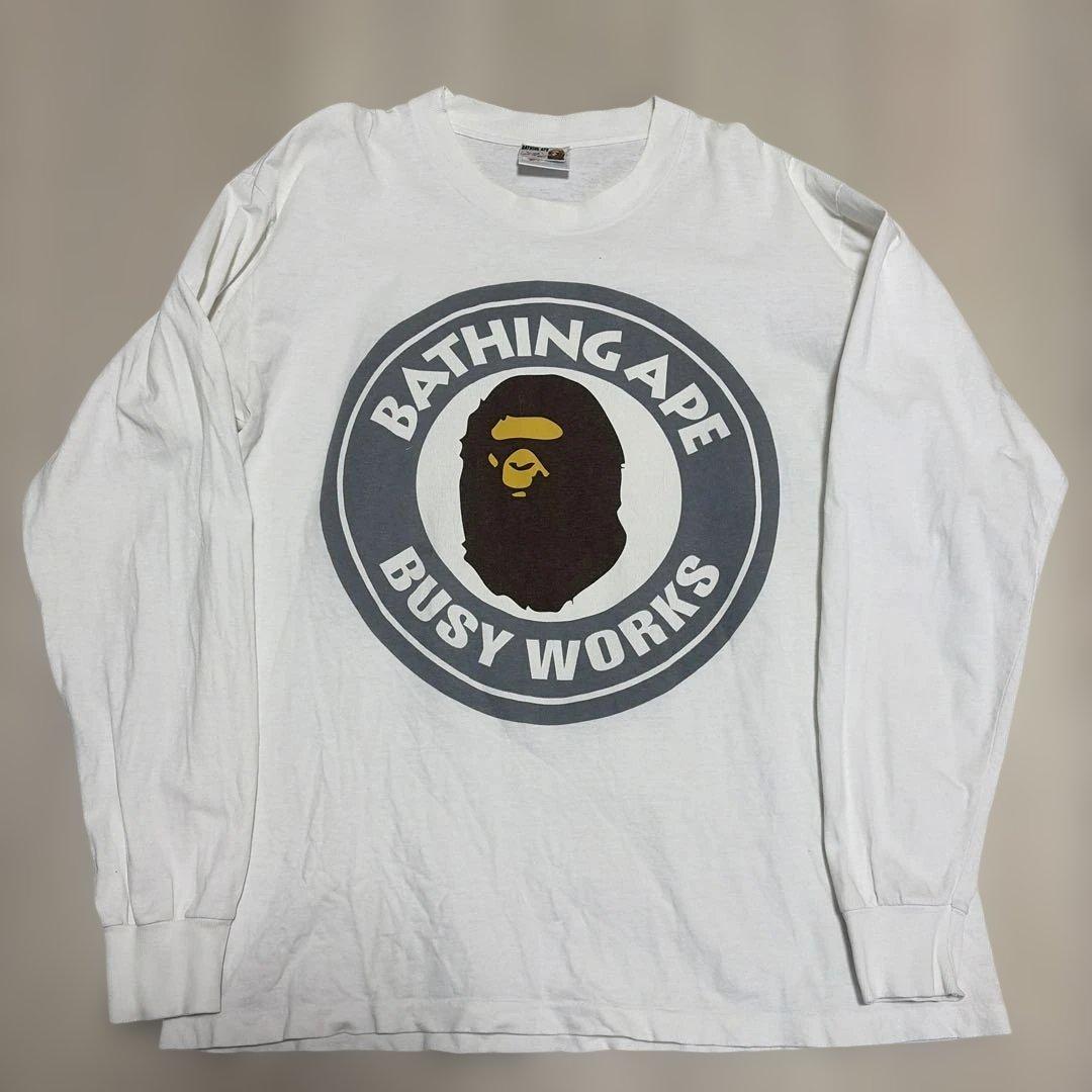 A bathing ape ロンT1 busy works