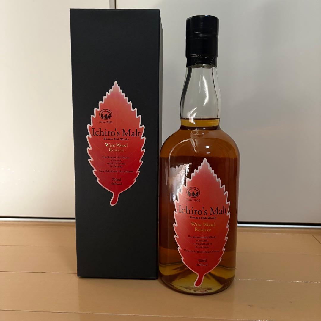 【最終価格　値下げ中】イチローズモルト ワインウッドリザーブ 700ml 箱入り