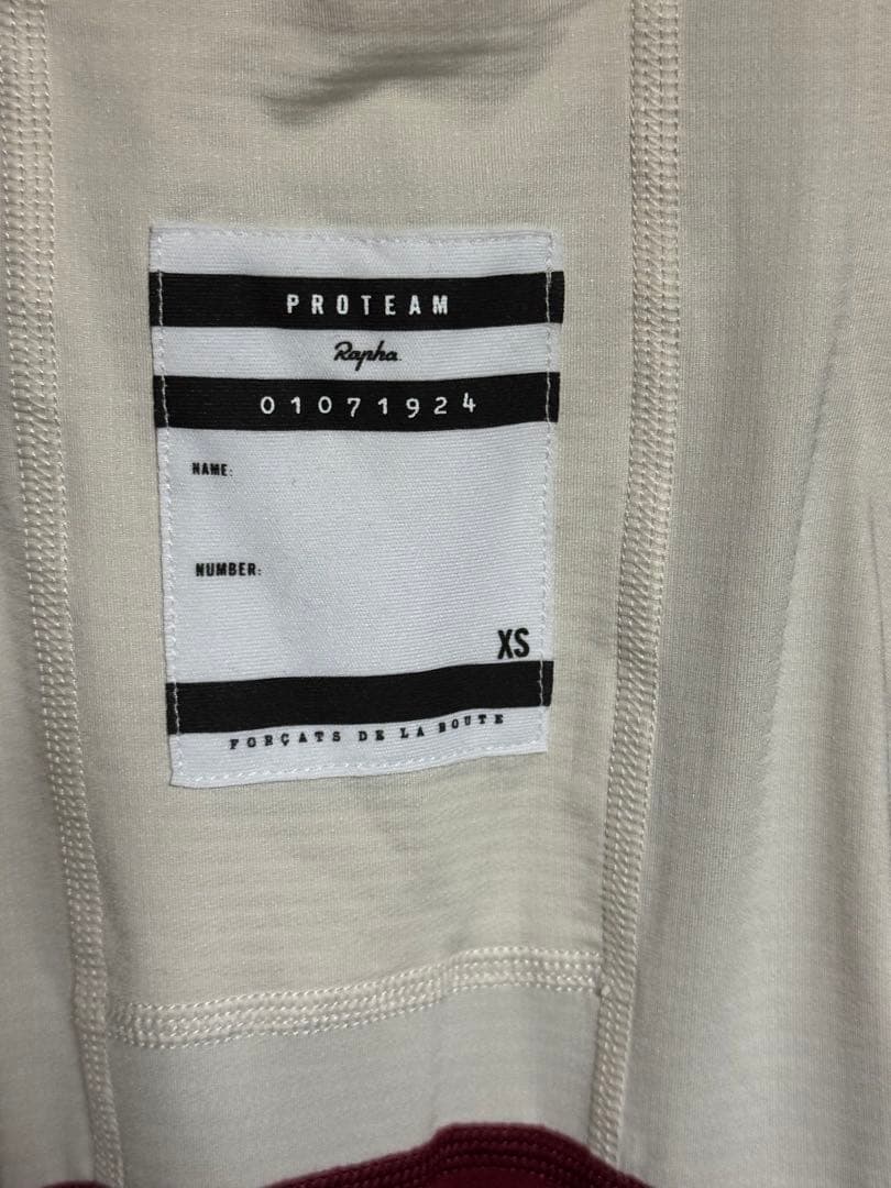 RAPHA 冬用ビブショーツ バーガンディ