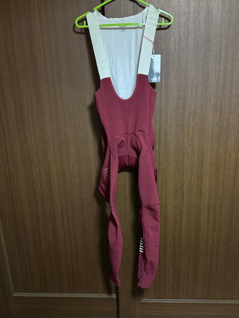 RAPHA 冬用ビブショーツ バーガンディ