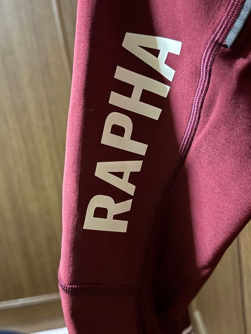 RAPHA 冬用ビブショーツ バーガンディ