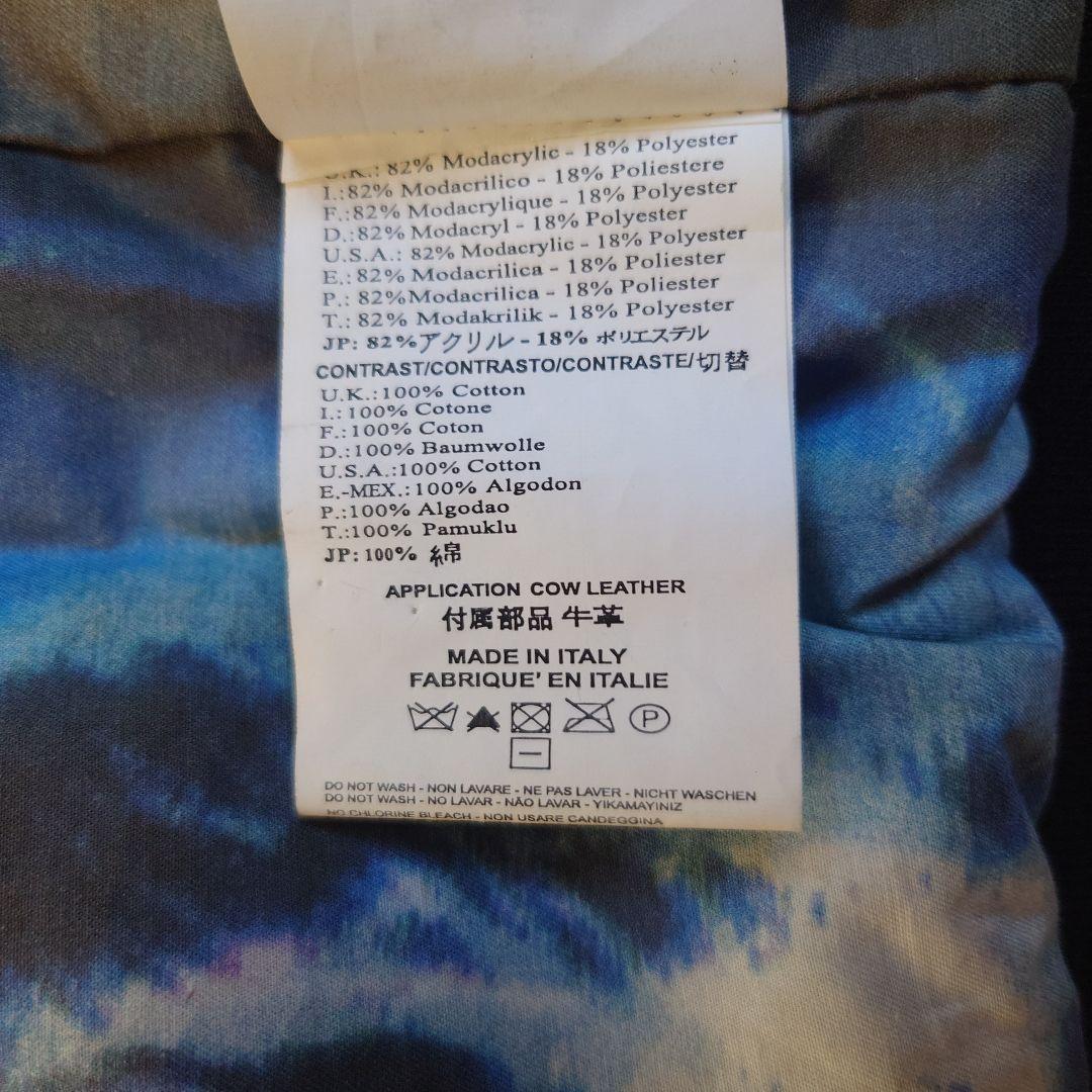 DIESEL ディーゼル　フェイクファー コート ジャケット ブラック XS