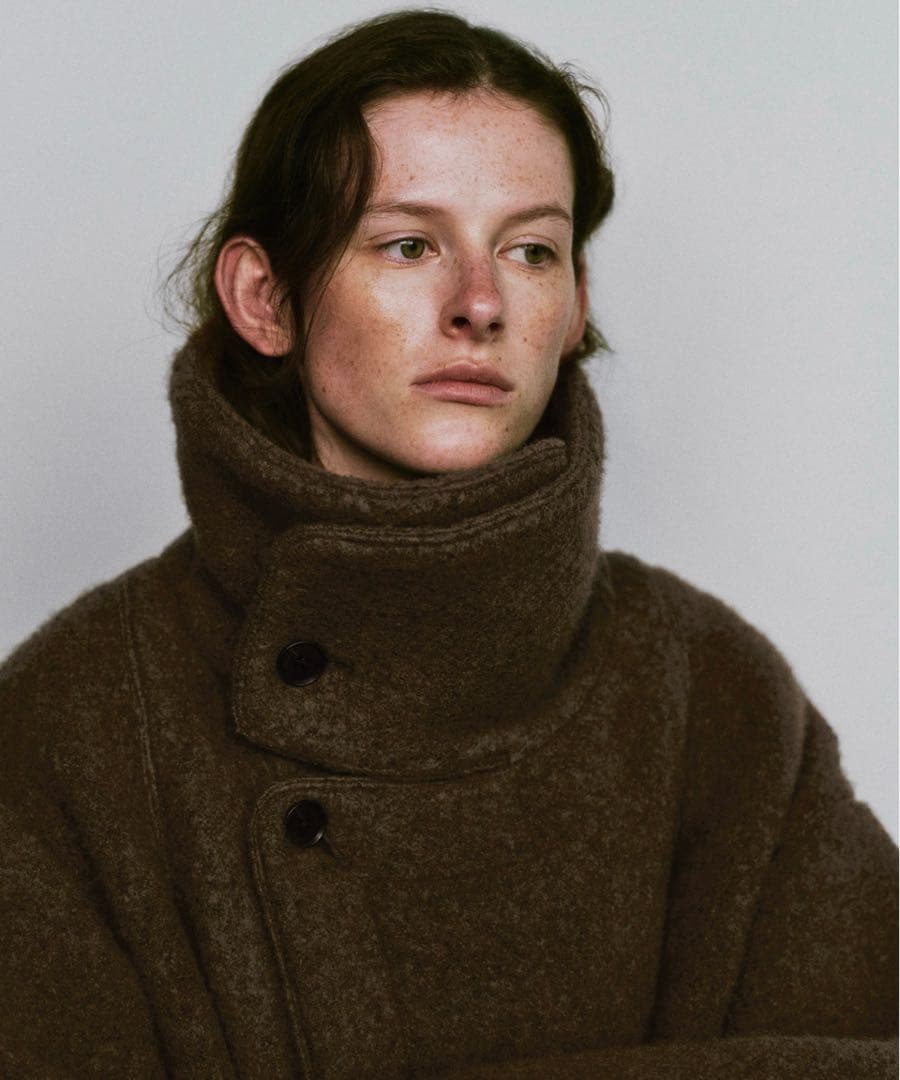 新品　TODAYFUL * Standcollar Boucle Jacket