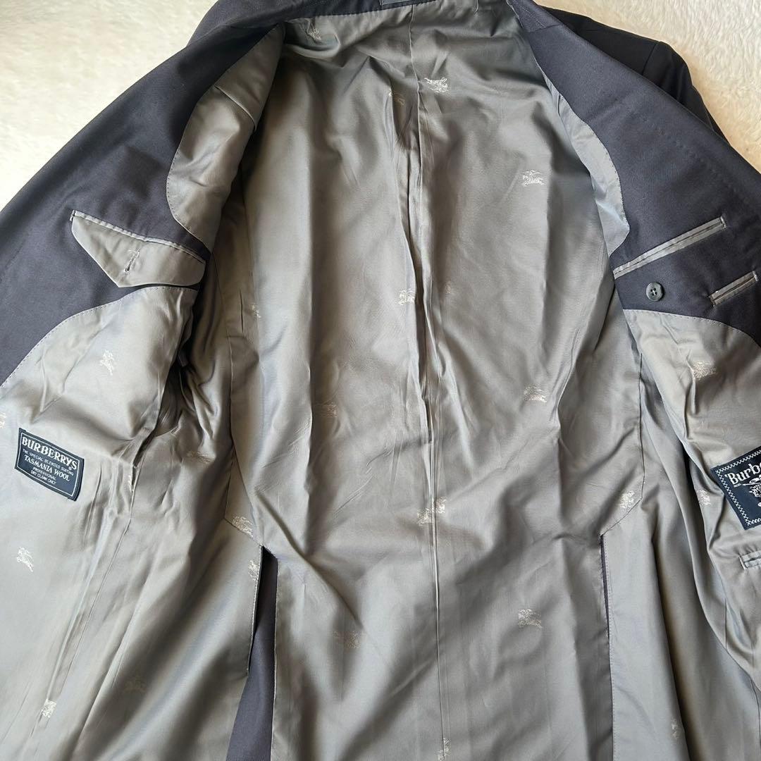 バーバリー ダブル ジャケット ブレザー ホースロゴ 金ボタン シャドーホース