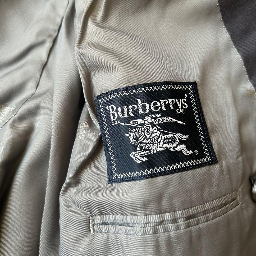 バーバリー ダブル ジャケット ブレザー ホースロゴ 金ボタン シャドーホース