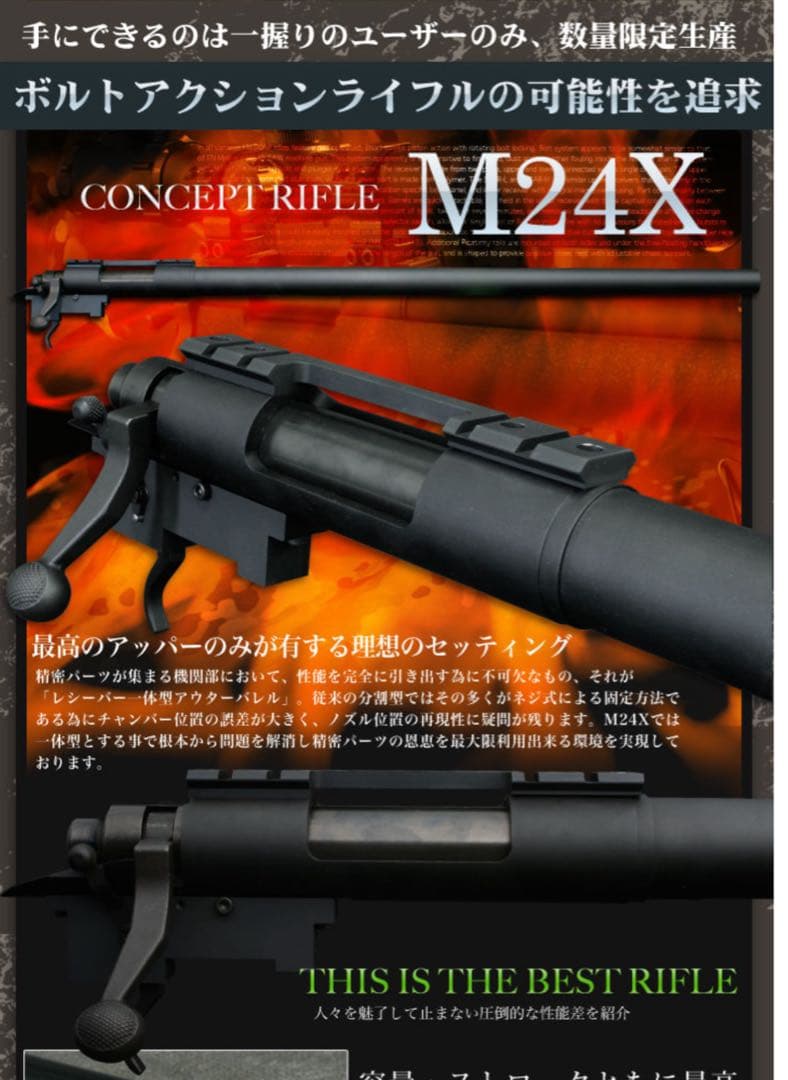 PDI SOCOM SNIPER model-24X（M24X）