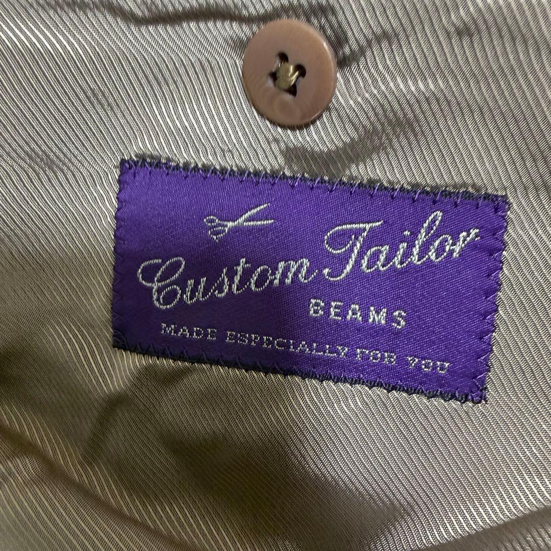 BEAMS F イタリアコットン生地　カスタムテイラージャケット