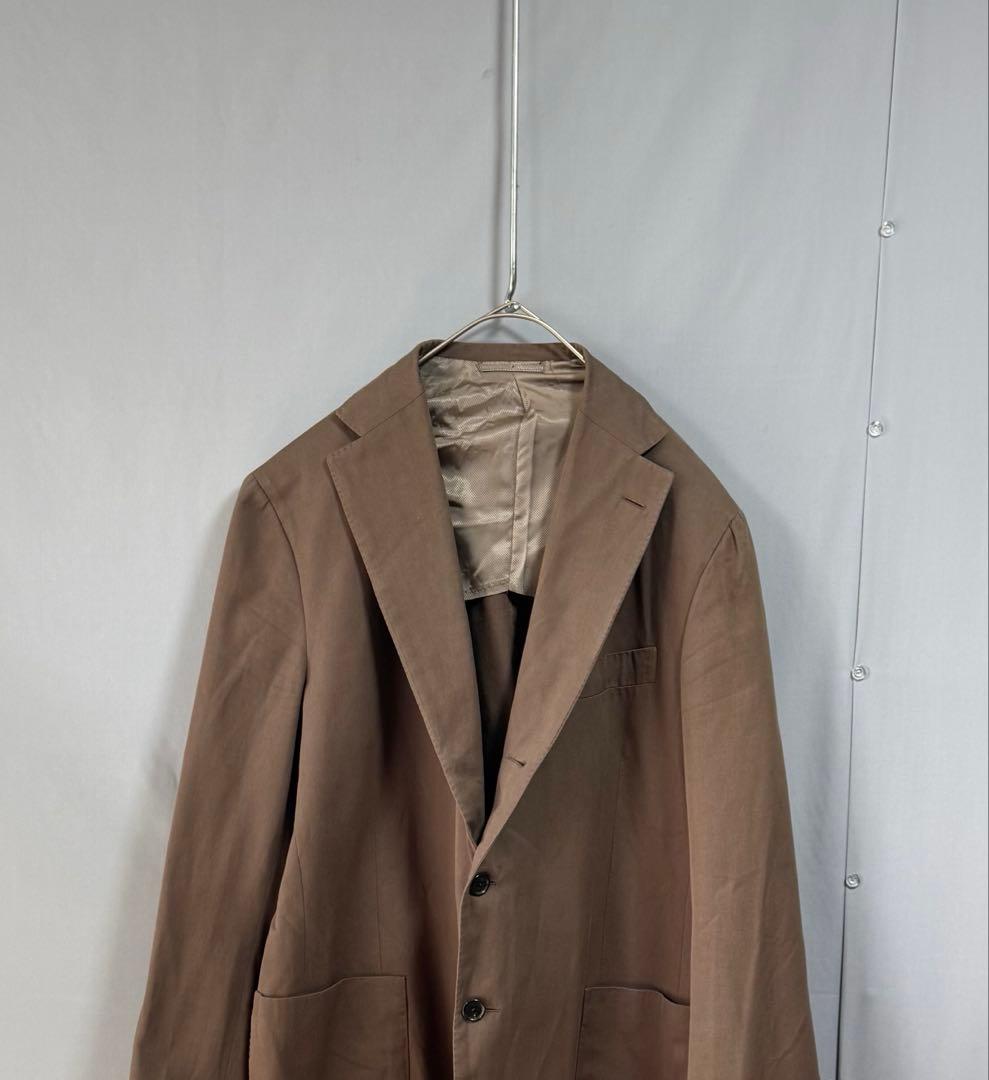 BEAMS F イタリアコットン生地　カスタムテイラージャケット