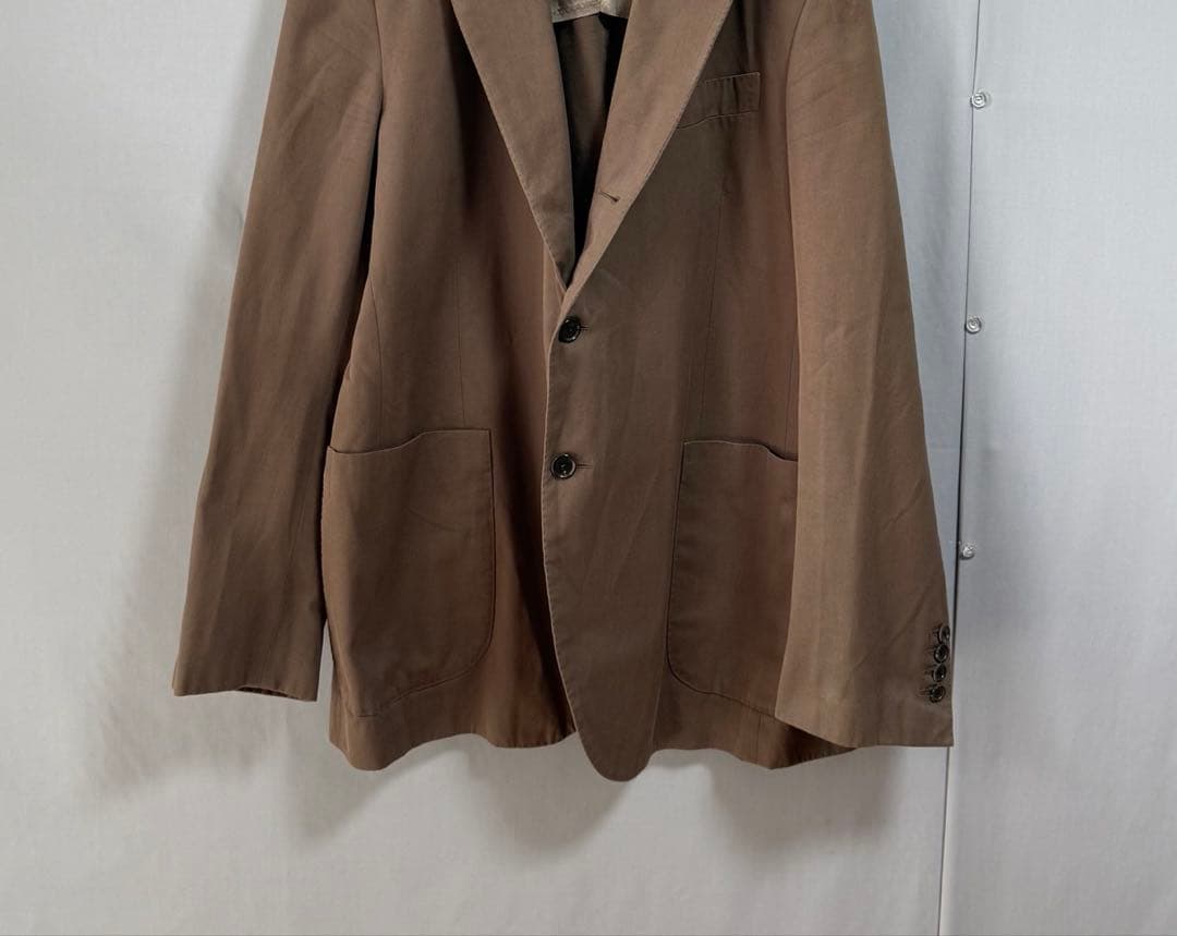 BEAMS F イタリアコットン生地　カスタムテイラージャケット