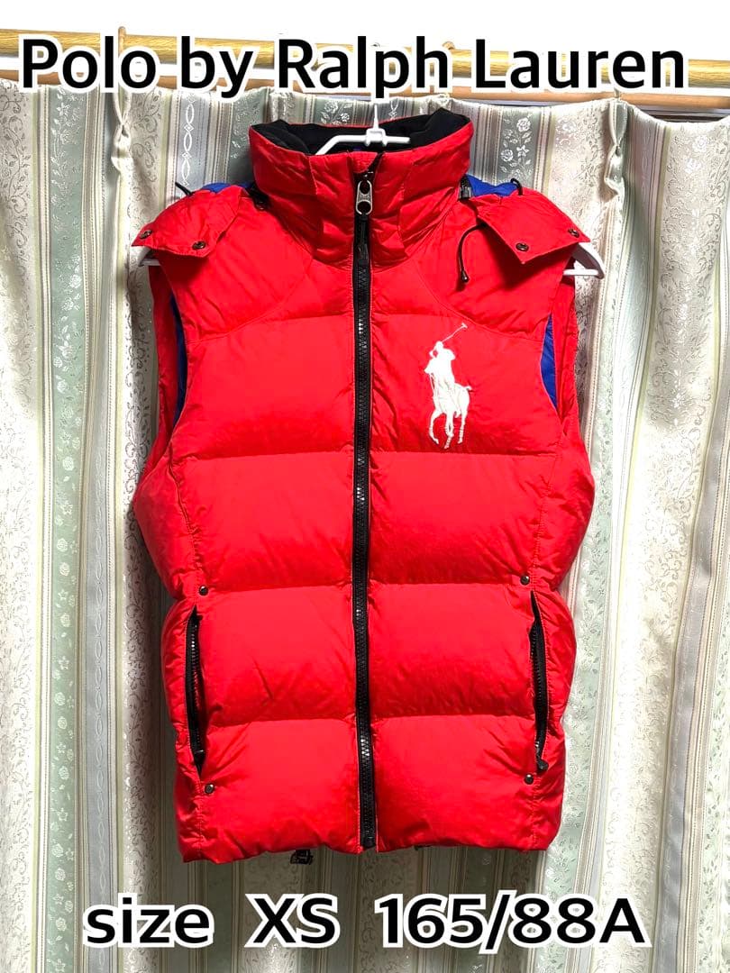、*、様 ラルフローレン　ビッグポニー　レディース ダウンベスト XS