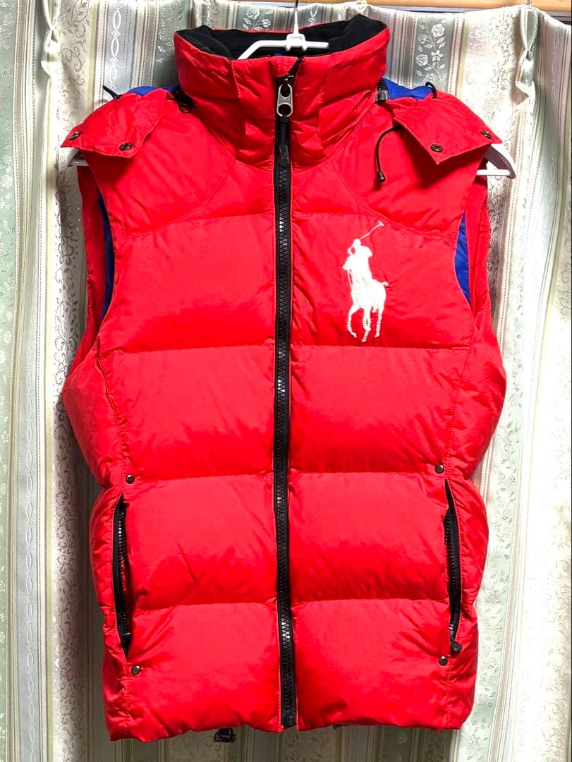 、*、様 ラルフローレン　ビッグポニー　レディース ダウンベスト XS