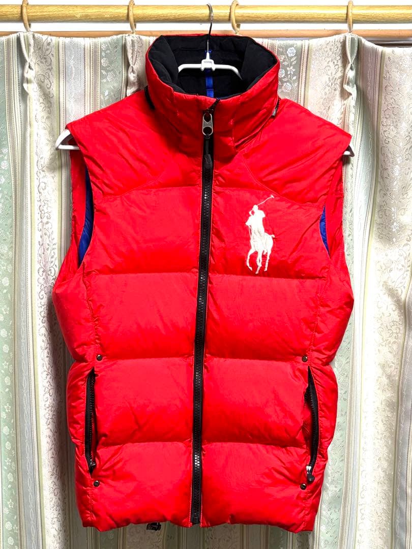 、*、様 ラルフローレン　ビッグポニー　レディース ダウンベスト XS