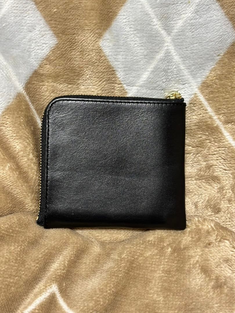 Black Eye Patch 黒 レザー 二つ折り財布