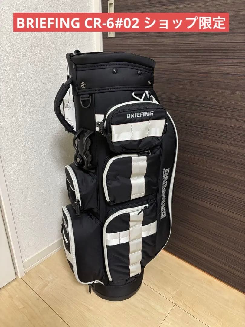 N☆DODGE BRIEFING ブリーフィング キャディバッグ CR-6