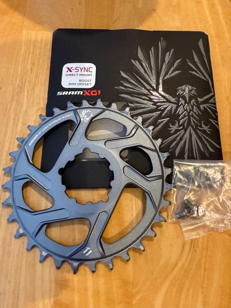 ②新品　SRAM　32T　X01　チェーンリング
