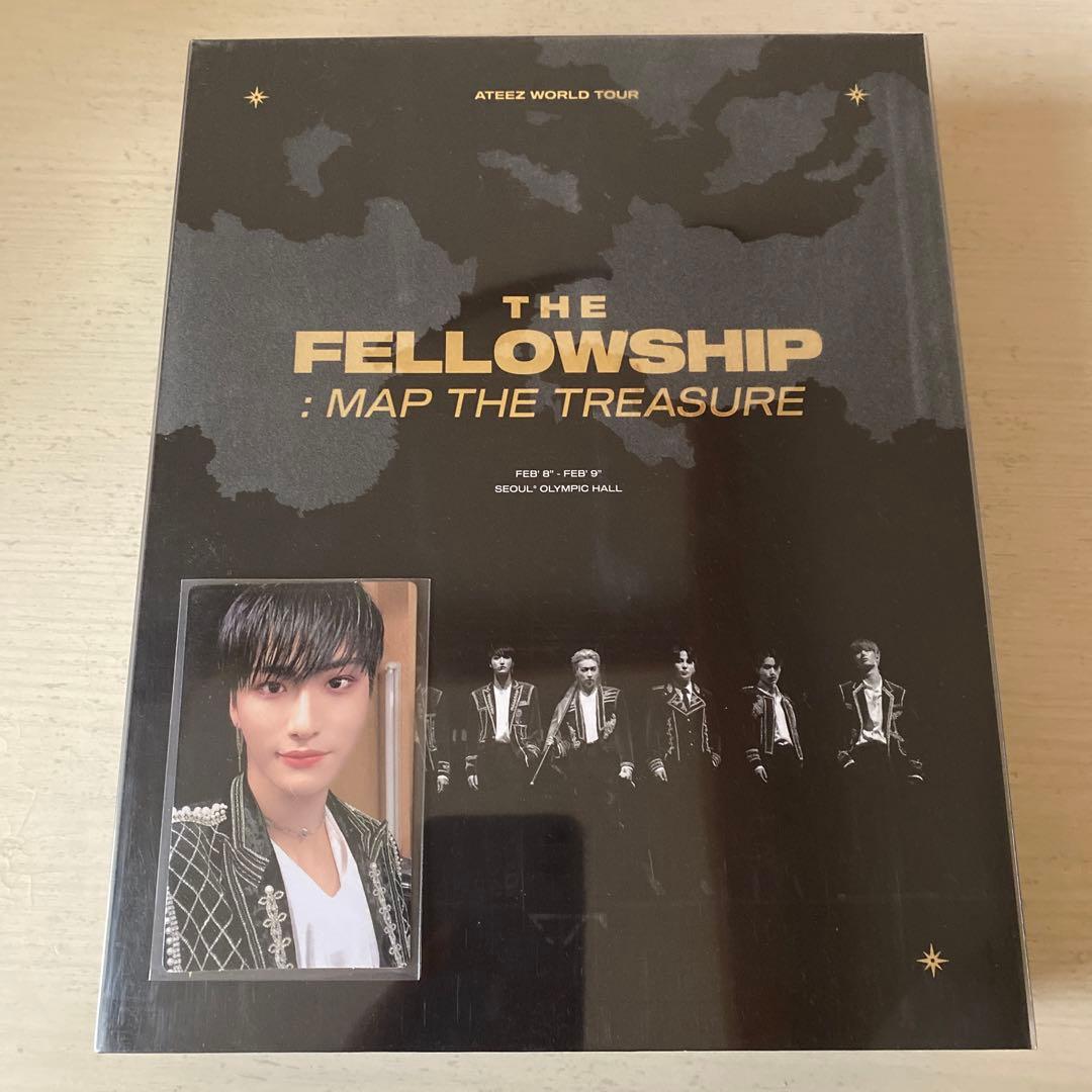 ATEEZ FELLOWSHIP DVD 円盤　日本語　字幕　ソンファ　トレカ