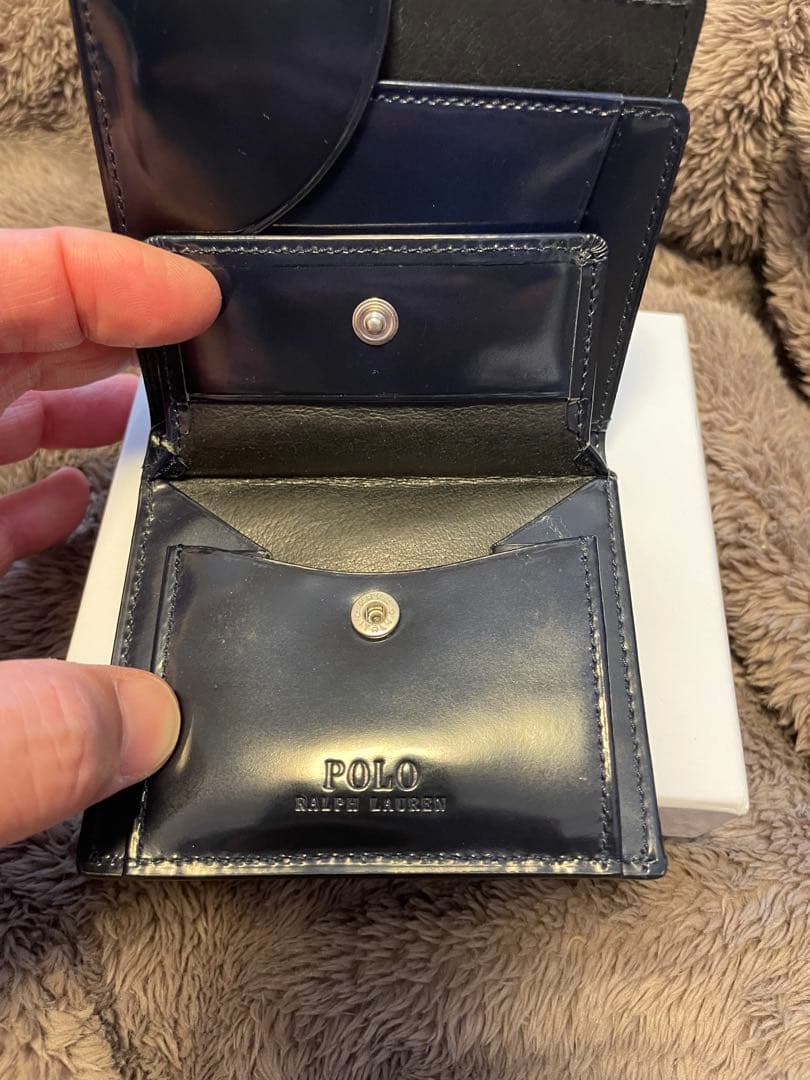 Polo Ralph Lauren 黒 二つ折り財布
