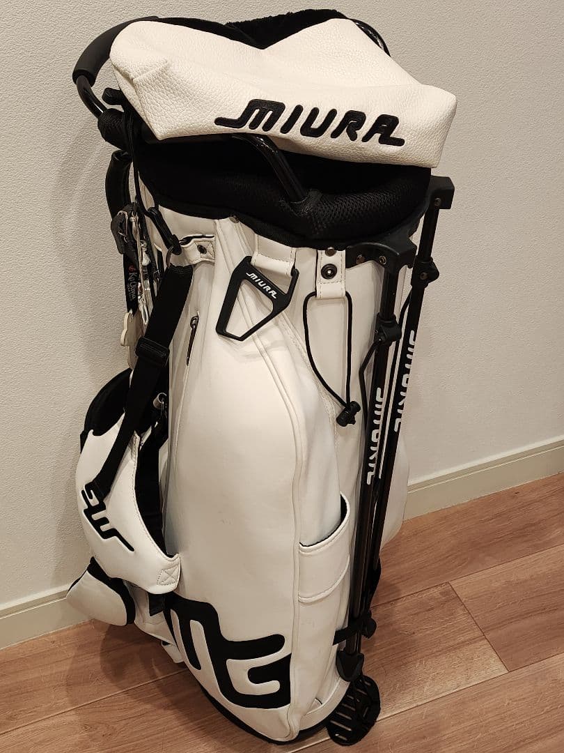 限定モデル　三浦技研　スタンドキャディバッグ　SG-101　ヘッドカバー付き