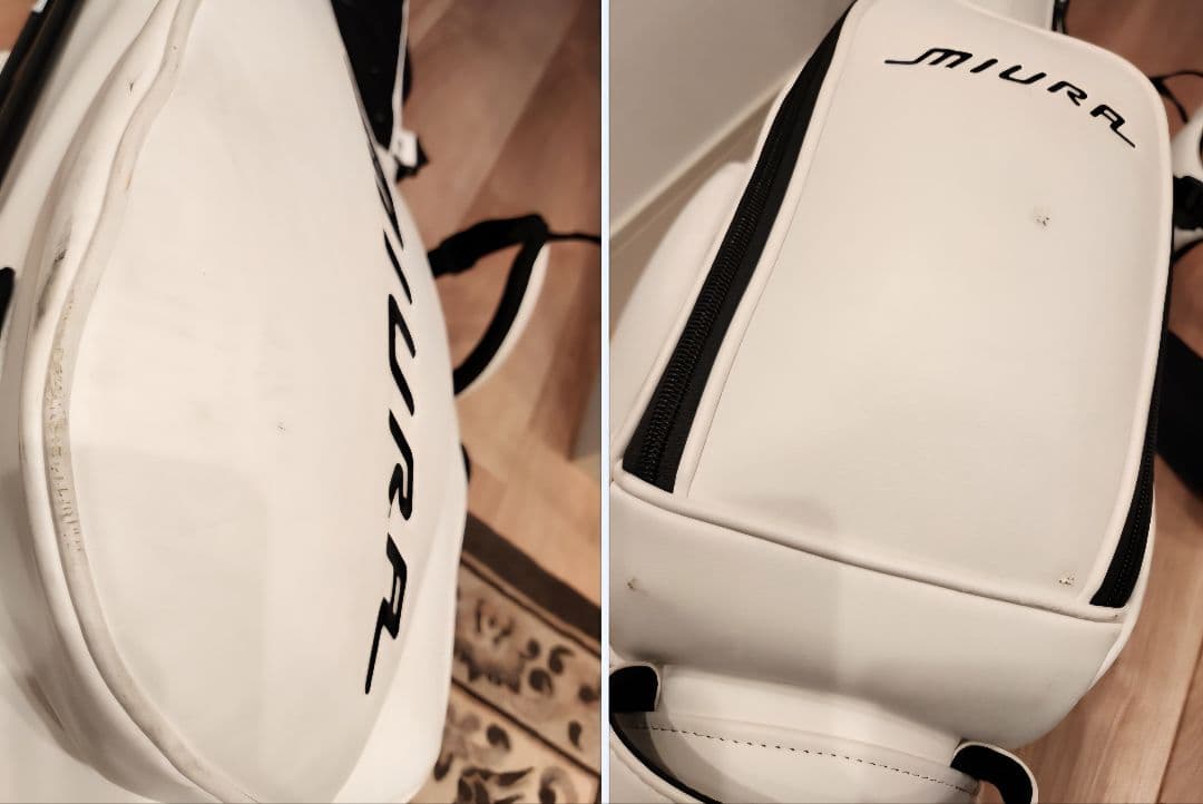 限定モデル　三浦技研　スタンドキャディバッグ　SG-101　ヘッドカバー付き