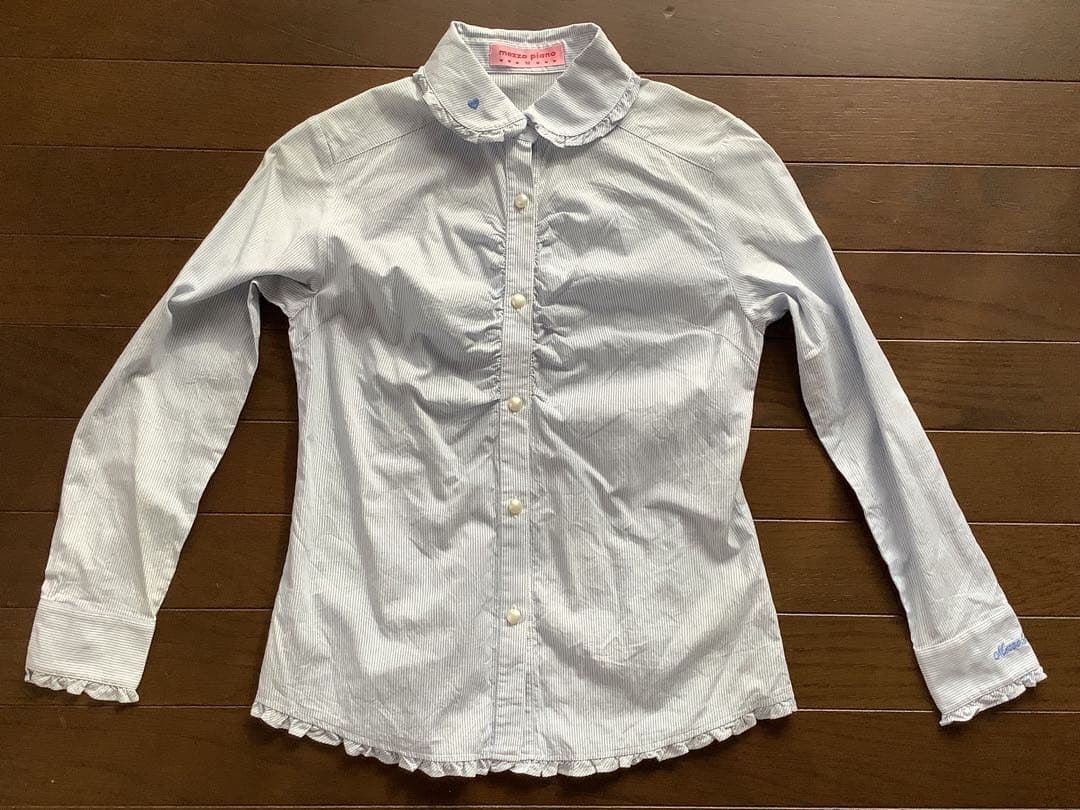 メゾピアノ　スーツ　ブラウス　リボン　一式　卒業式　女の子