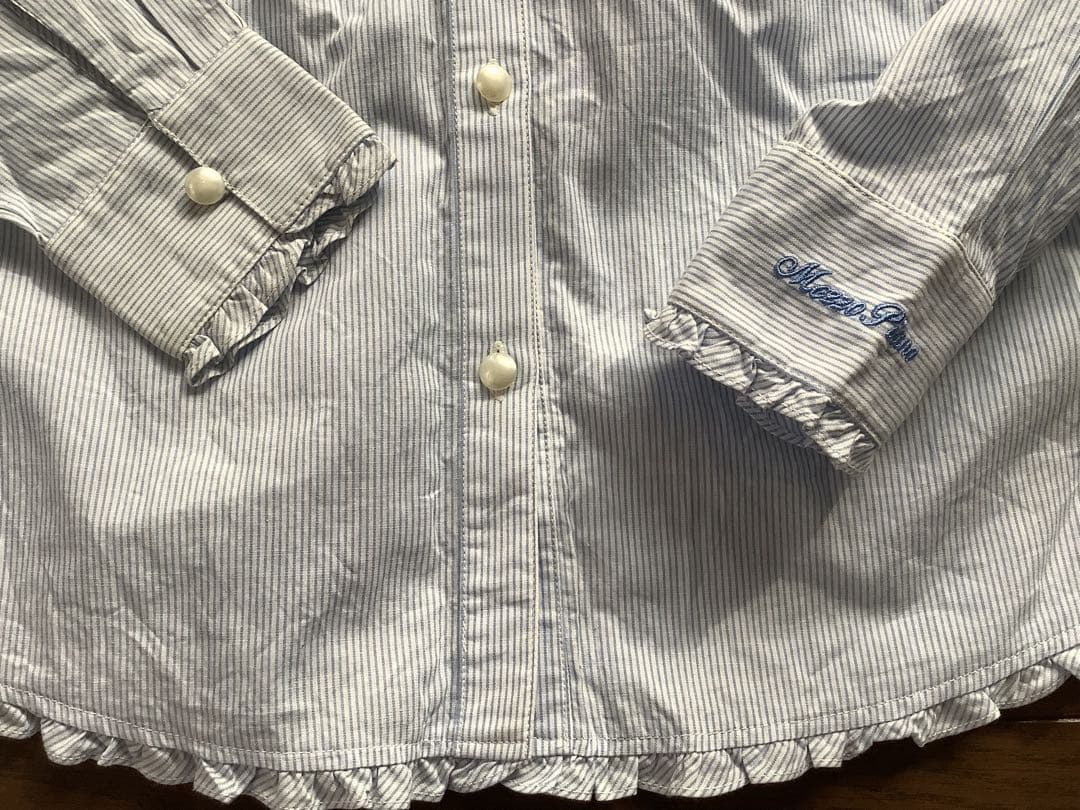 メゾピアノ　スーツ　ブラウス　リボン　一式　卒業式　女の子