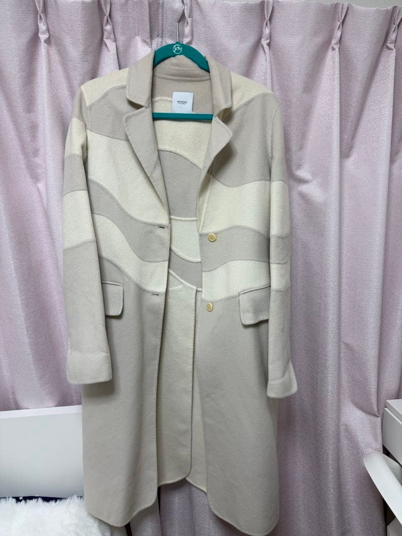 発*す様 AGNONA 100%カシミヤ ロングコート イタリア製 美品