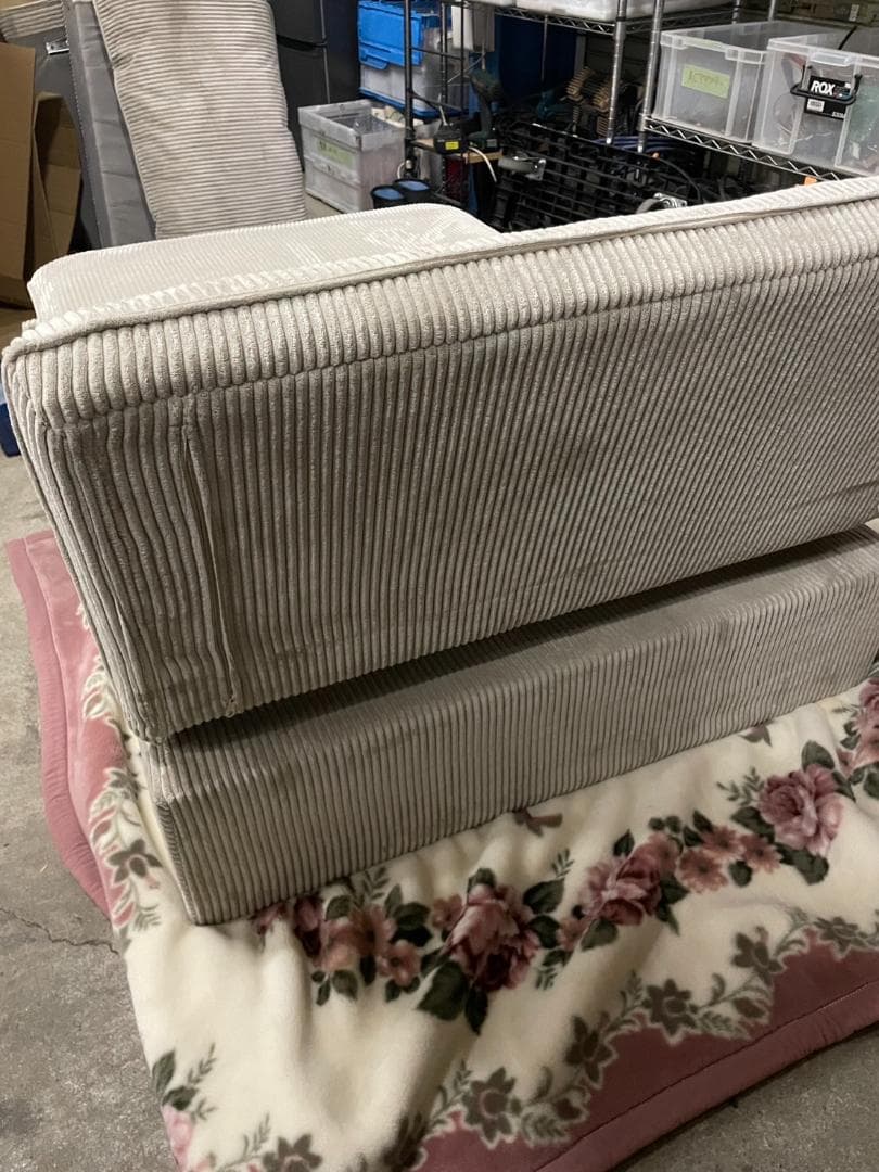 K♢145 LOWYA ソファベッド ウトロワ140 未使用品