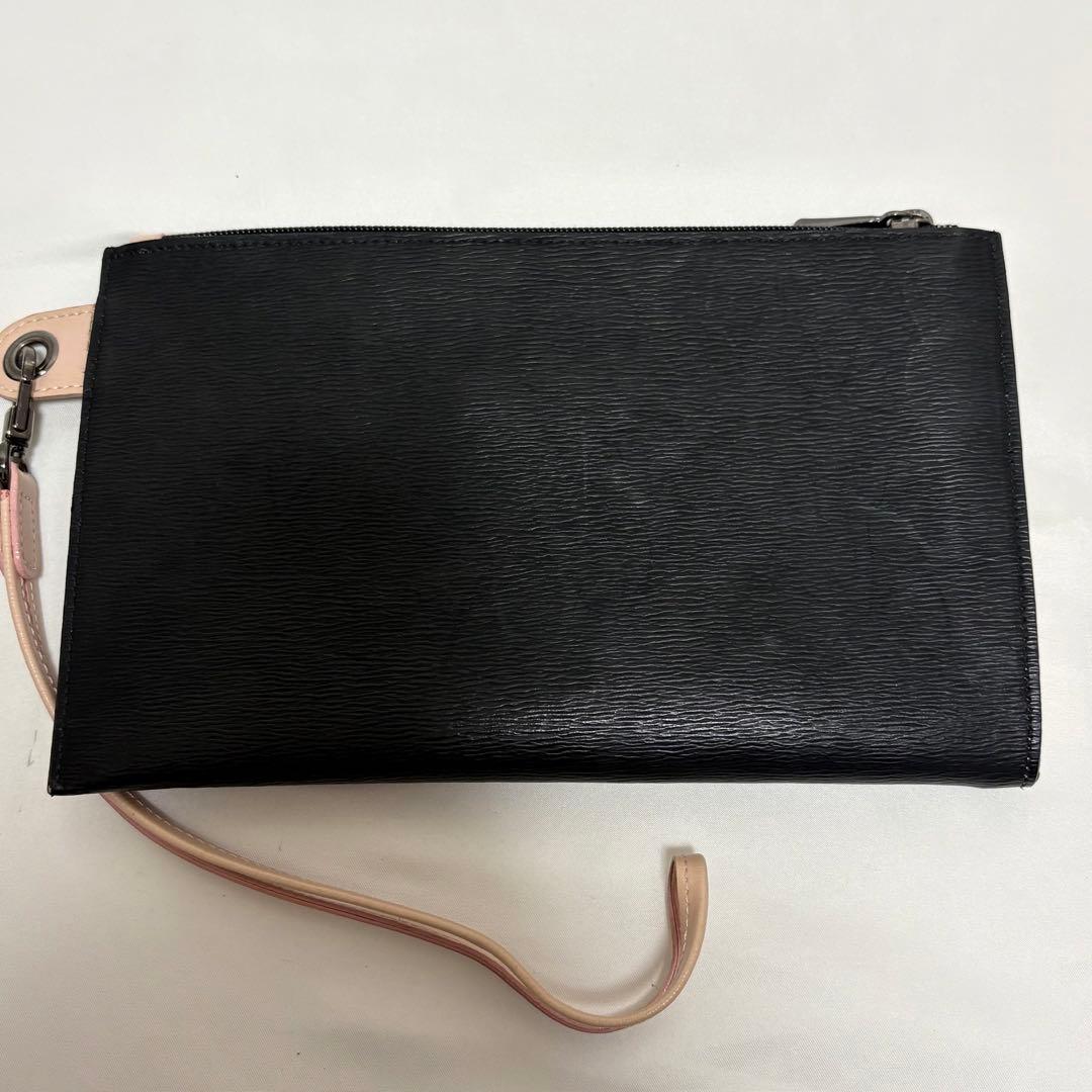 外観美品 ロンシャン ロゾ A4 トート ビジネスバック ポーチ オールレザー