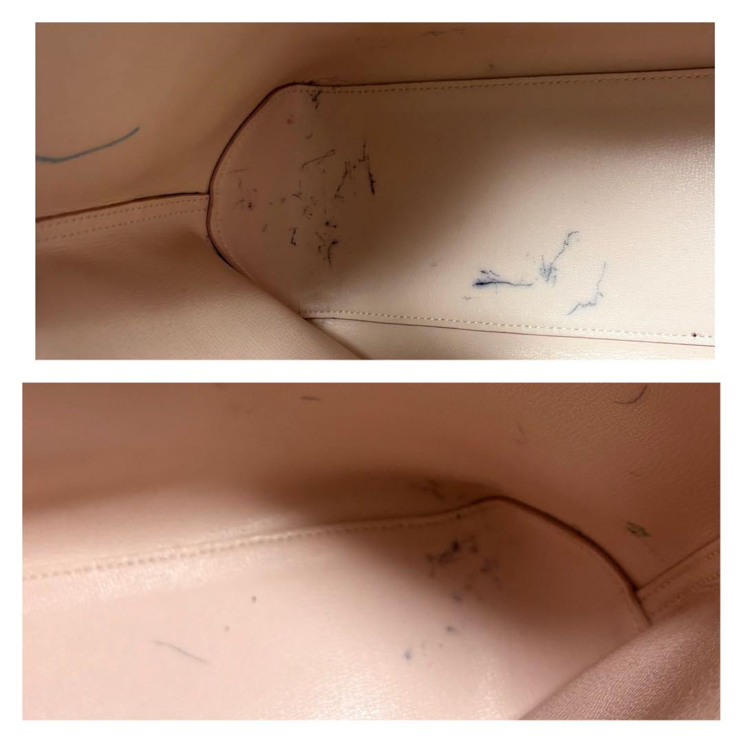 外観美品 ロンシャン ロゾ A4 トート ビジネスバック ポーチ オールレザー