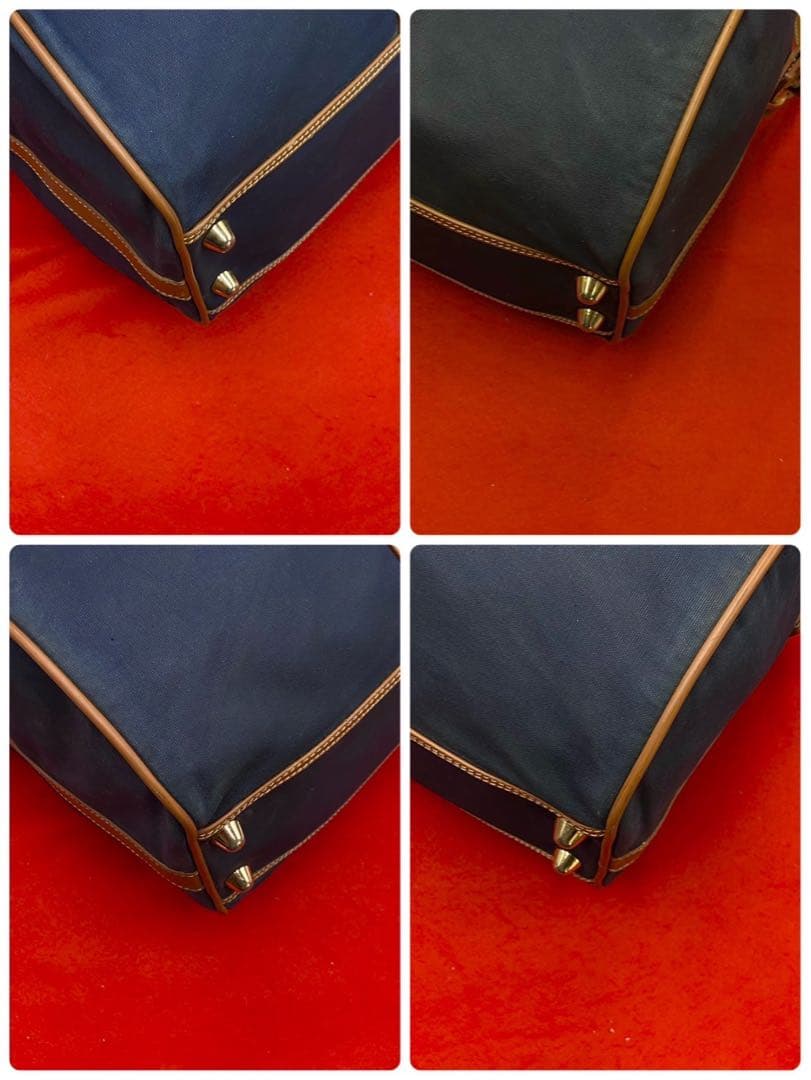 グッチ ボストンバッグ キャンバス 大容量 旅行鞄