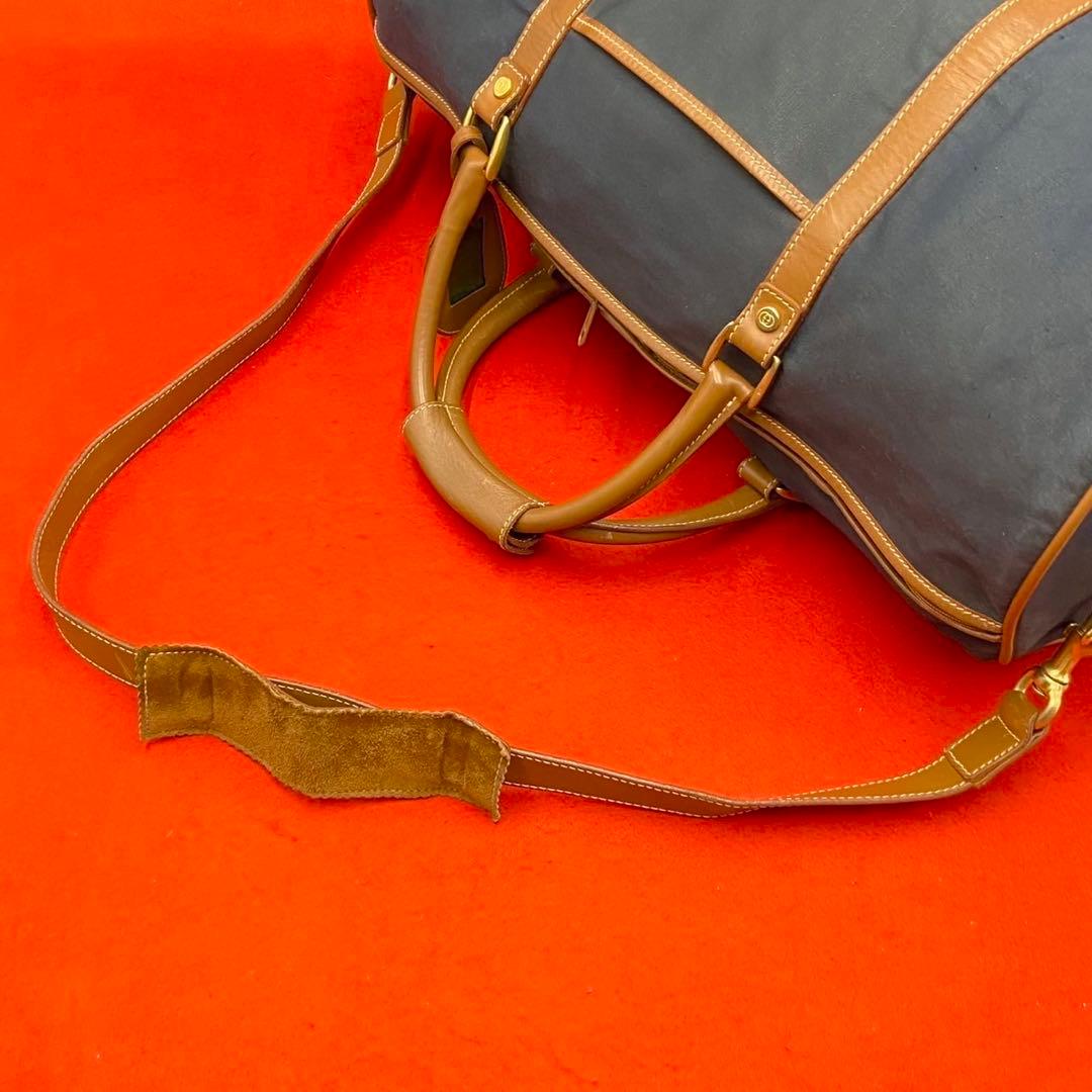 グッチ ボストンバッグ キャンバス 大容量 旅行鞄