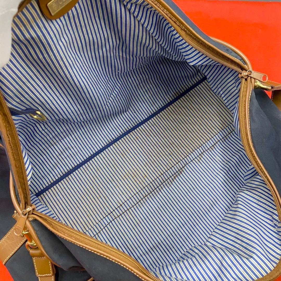 グッチ ボストンバッグ キャンバス 大容量 旅行鞄