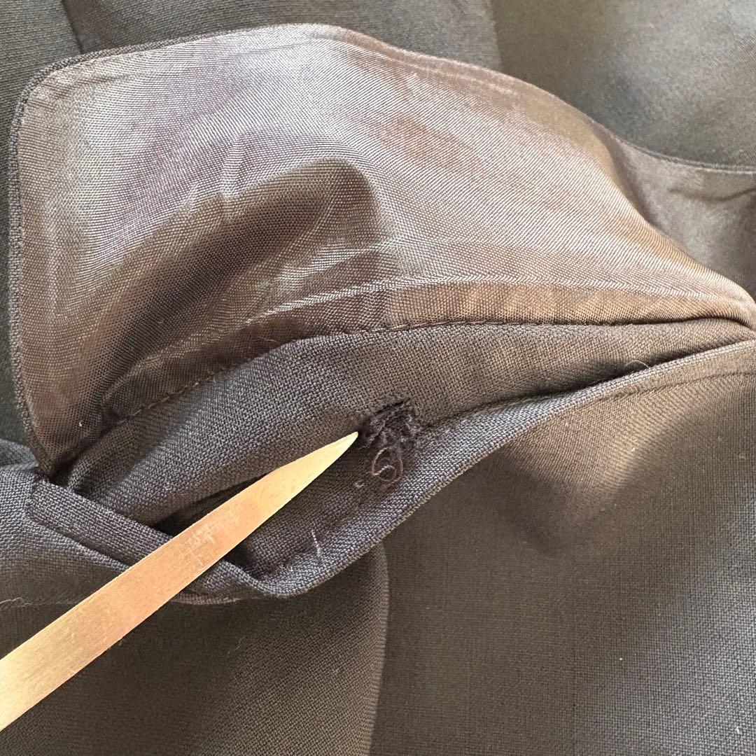 6773✾アレキサンダーマックイーン✾ロングテーラージャケット【44】黒/ウール