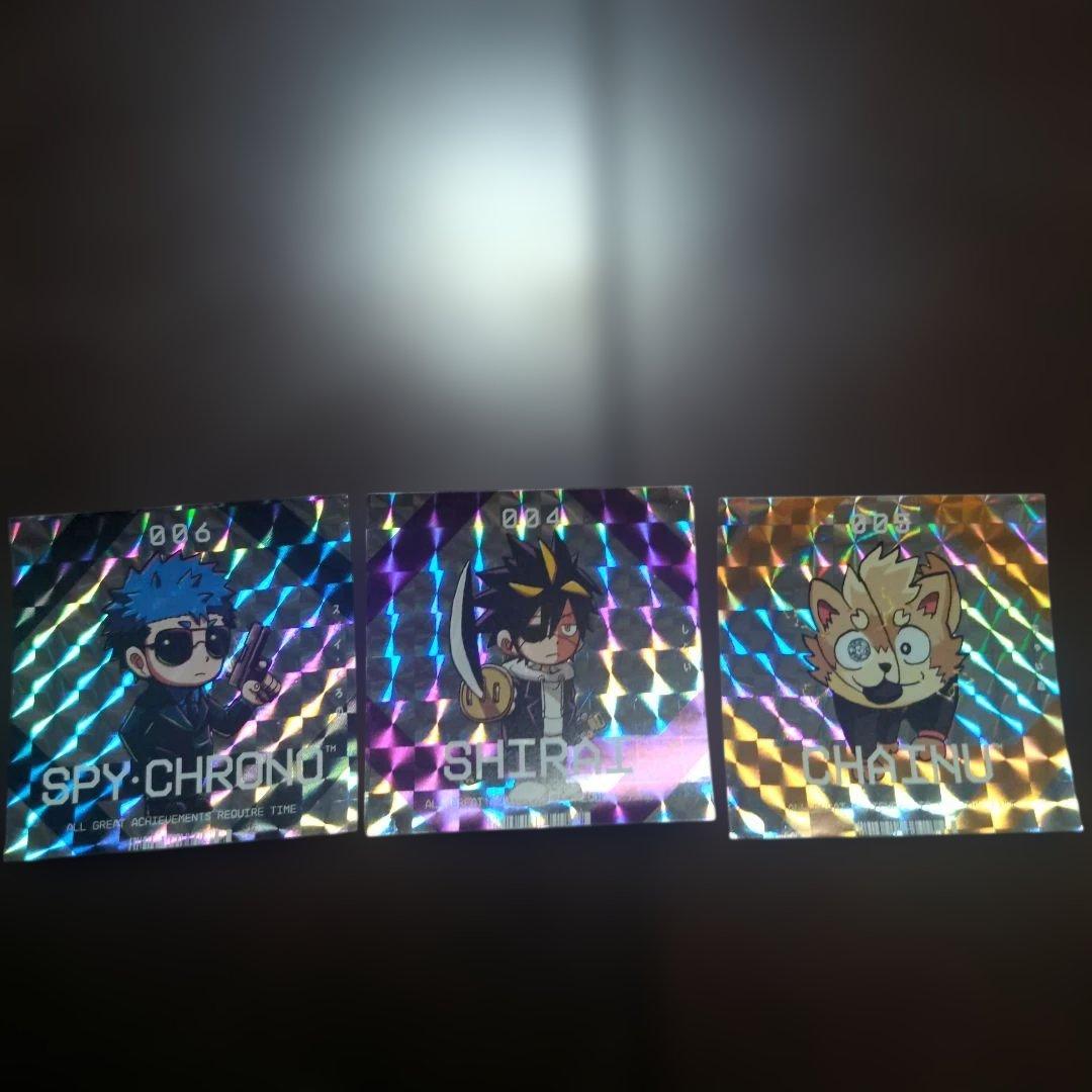 運命の巻戻士　漫画　アクスタ　限定シール　特典シール　初版あり　シライ　クロノ