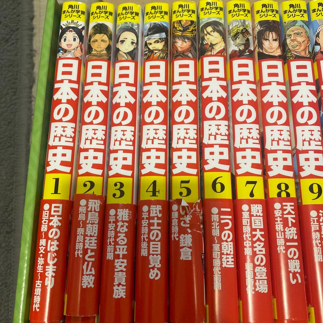 日本の歴史　角川まんが学習