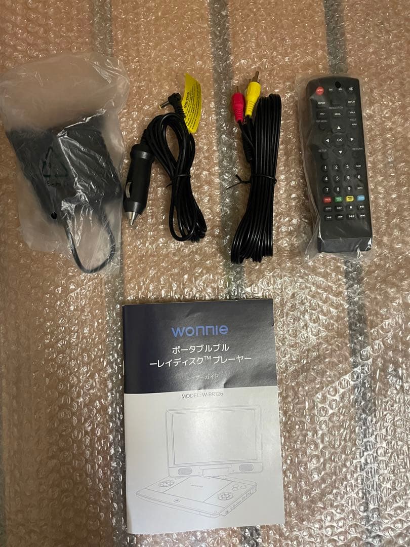 wonnie 新品 ポータブルDVD・BD・Blu-ray・ブルーレイプレーヤー