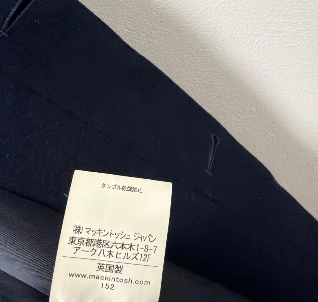 MACKINTOSH ロロピアーナ ストームシステムウールコート 40